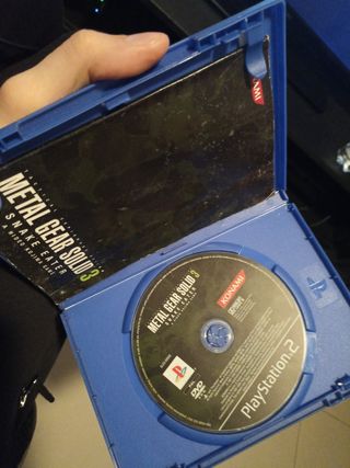 Metal Gear solid 3 ps2 PAL spa PlayStation 2