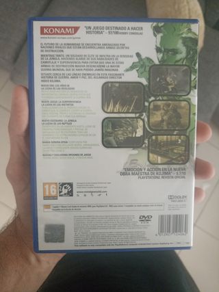 Metal Gear solid 3 ps2 PAL spa PlayStation 2