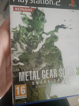 Metal Gear solid 3 ps2 PAL spa PlayStation 2