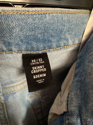 VAQUERO SKINNY CROPPED HOMBRE