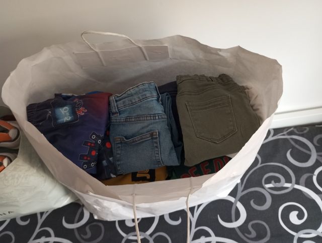 Bolsa ropa niño
