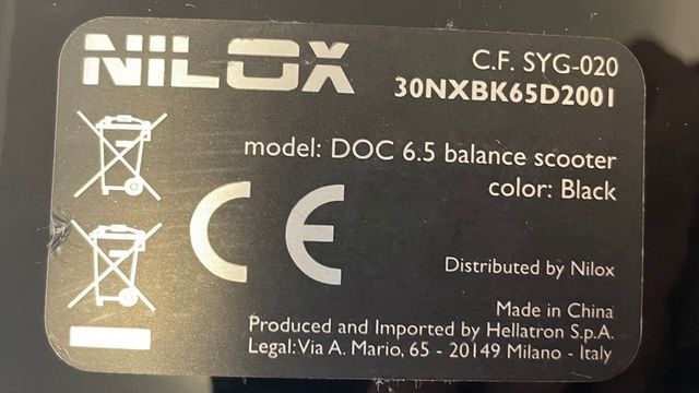 Patinete electroco Hoverboard