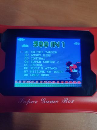Mini consola de juegos portátil