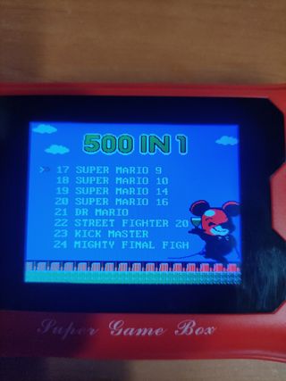 Mini consola de juegos portátil
