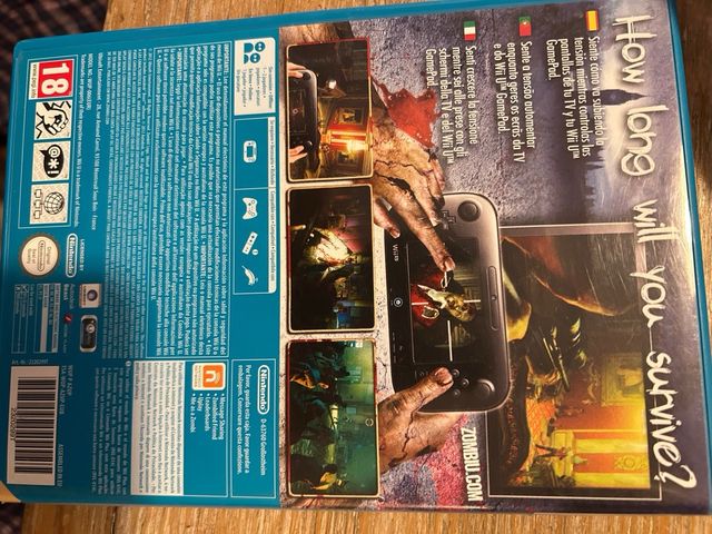 Juego Zombie U para Wii U en perfecto estado