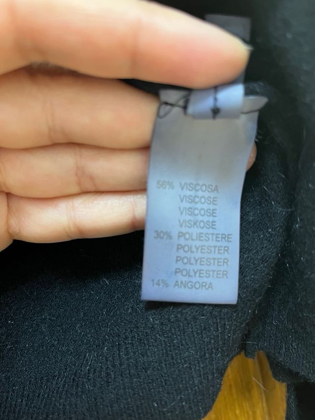 Bolero preto tamanho S