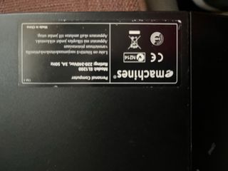 Pc emachine AMD se enciende  pero no se ve nada 