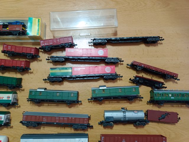 Vagones tren escala n , ibertren, roco, minitrix