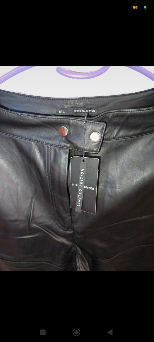 Pantalones cuero NUEVOS