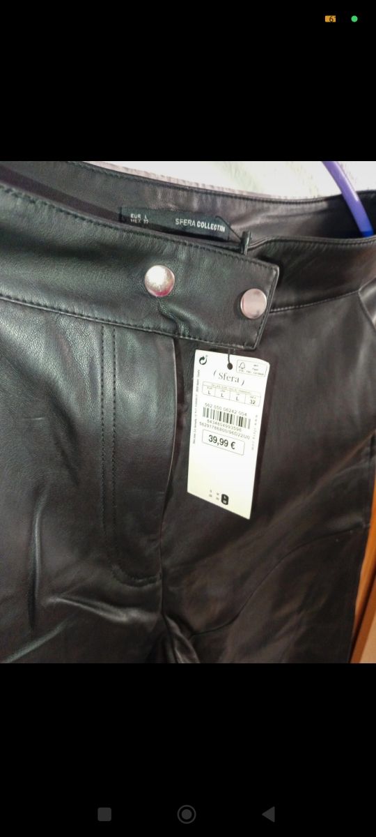 Pantalones cuero NUEVOS