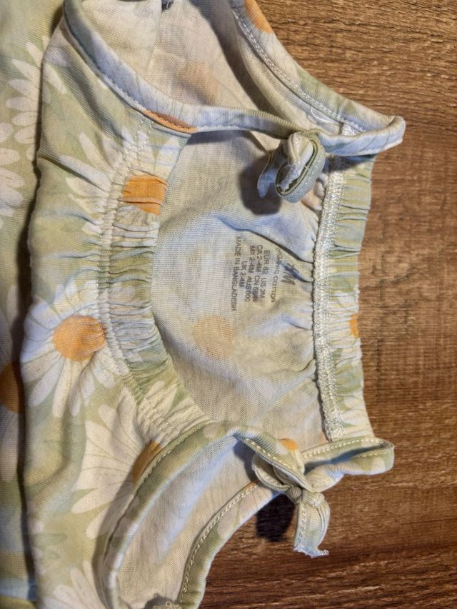 Body verano HandM para bebés de 2 a 4 meses