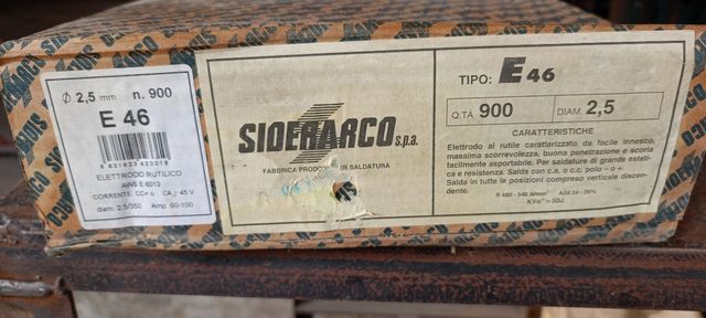 Electrodos de rutilo.