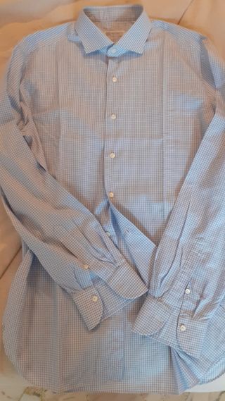 Camicia a quadretti uomo