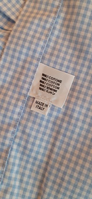 Camicia a quadretti uomo