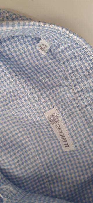 Camicia a quadretti uomo