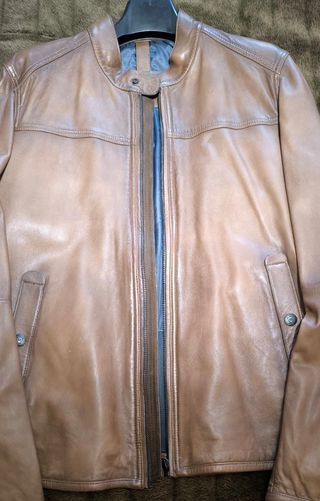 Cazadora Piel Massimo Dutti 