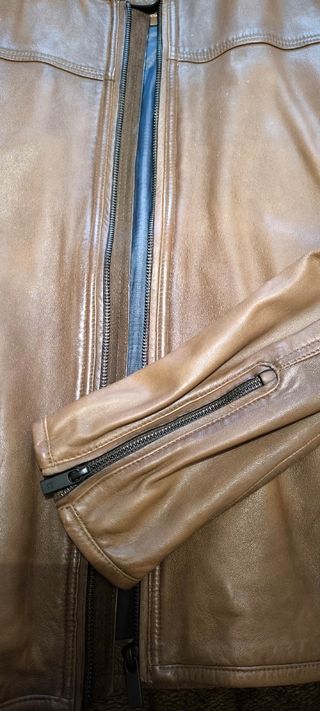 Cazadora Piel Massimo Dutti 