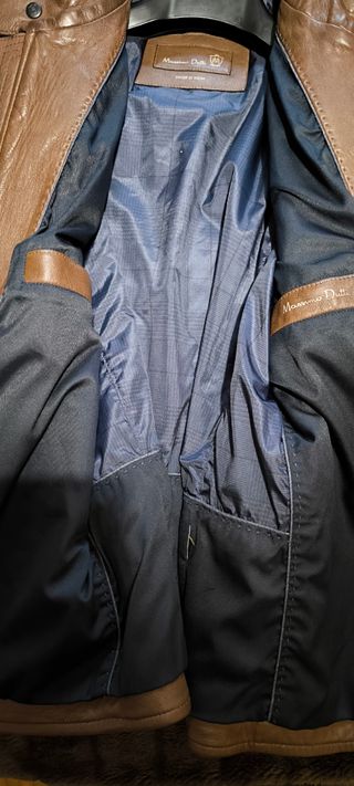 Cazadora Piel Massimo Dutti 