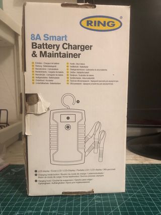 Cargador de bateria de coche RING