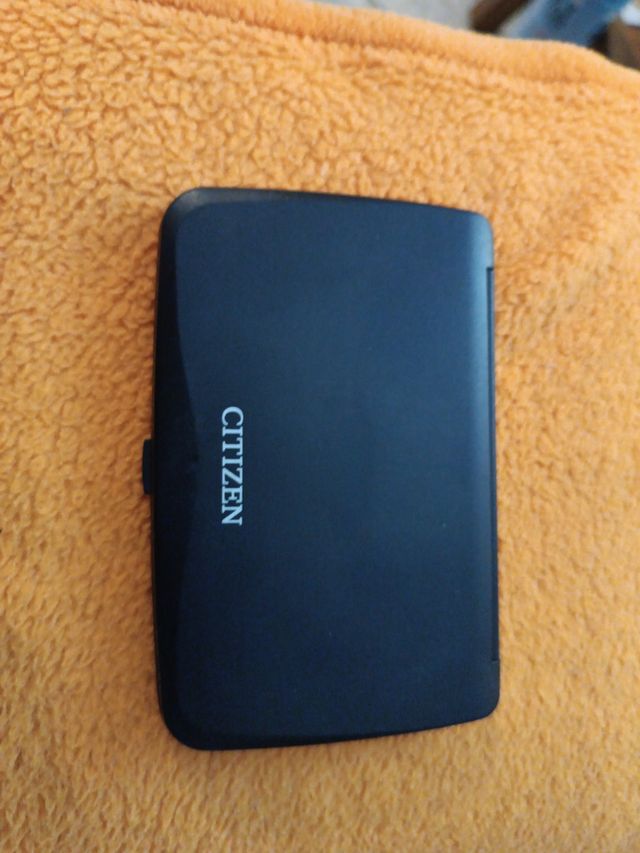 Calculadora agenda citizen