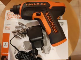 Screwdriver 3,6V Litio con 8 inserti