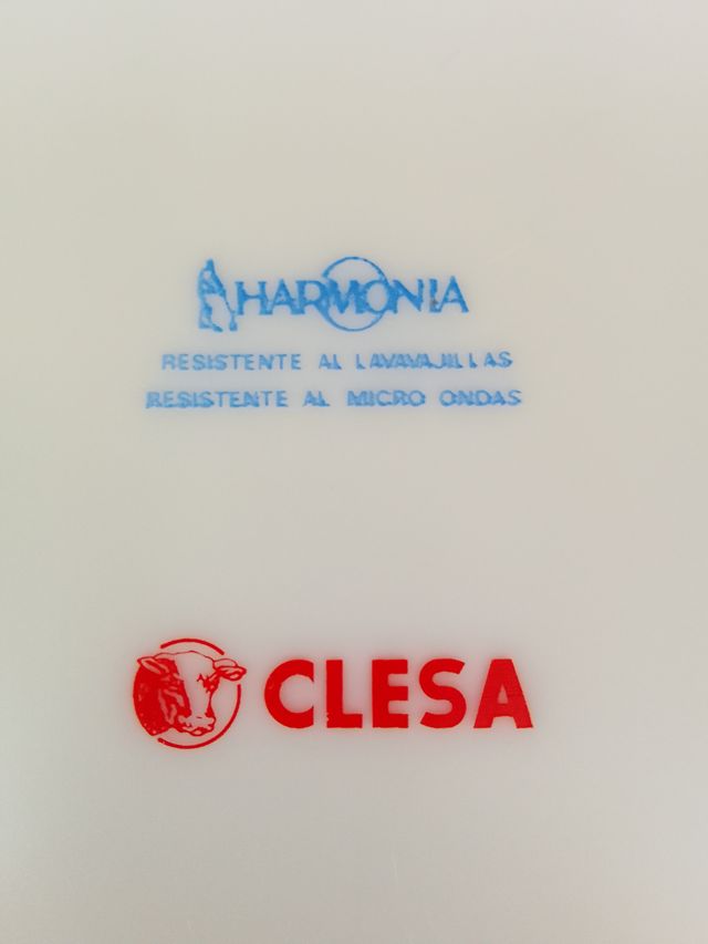 Fuente de porcelana fina Harmonía