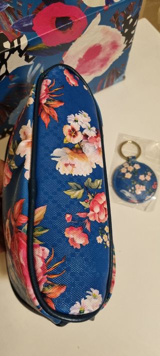 Beauty case da viaggio floreale 