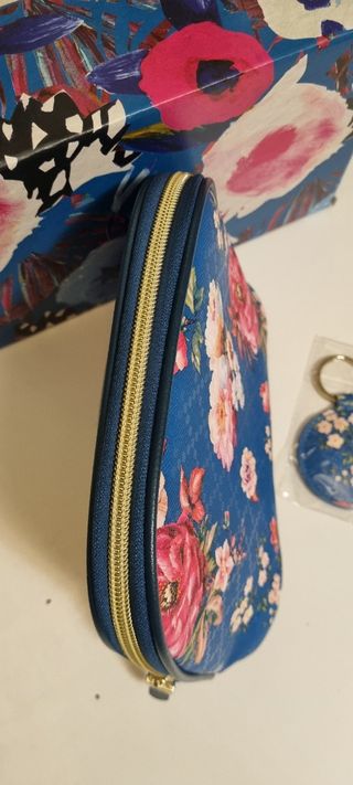Beauty case da viaggio floreale 