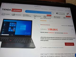 Ordenador portátil 15 pulgadas 