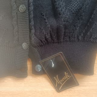 Chaqueta Negra Con abalorios Negros