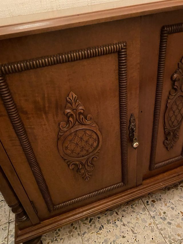 Mueble entrda madera maciza