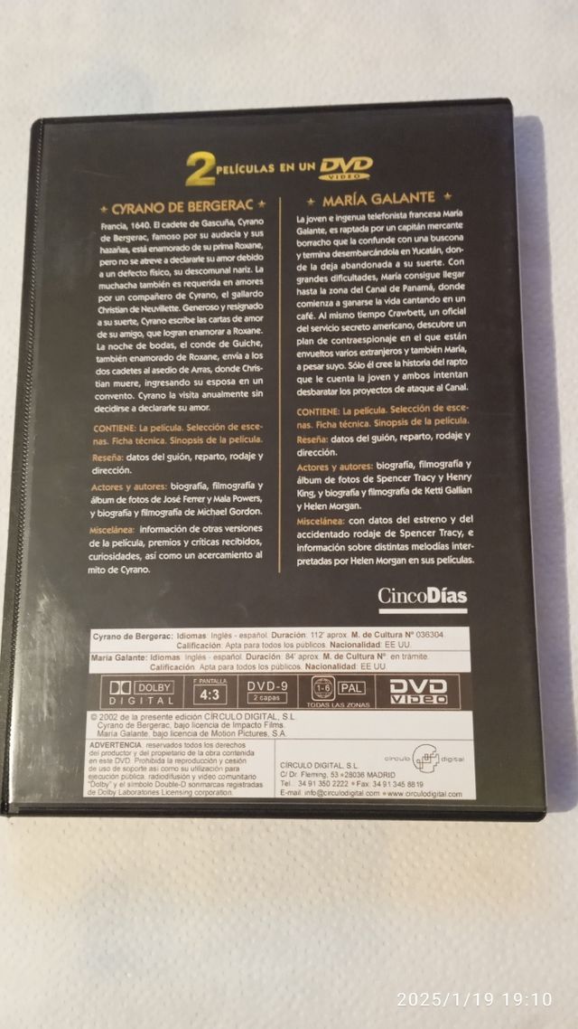 CYRANO DE BERGERAC / MARÍA GALANTE