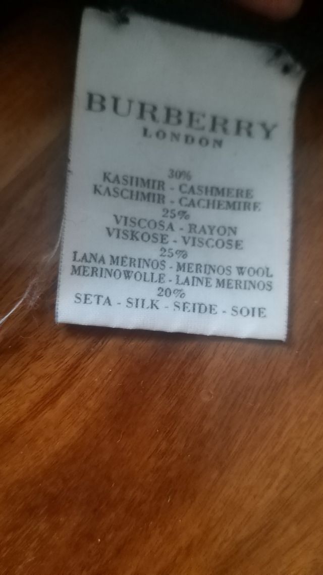 Maglione uomo Burberry blu taglia 52