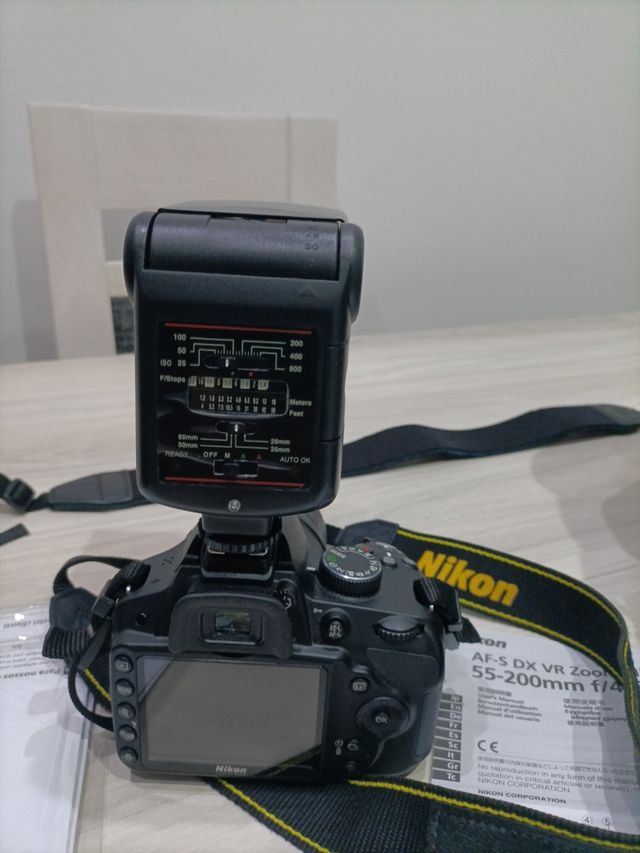 Cámara de fotos Nikon D3200 