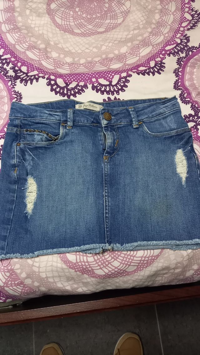 Falda vaquera