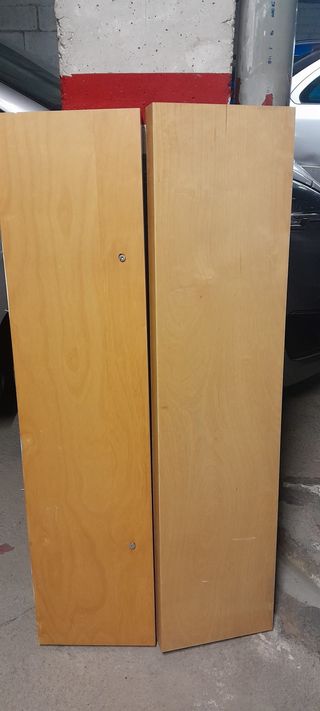 2 estanterías de pared Jario 110 x 25 x 5 cm.