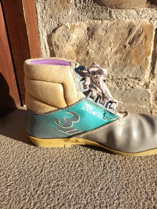 Botas de esqui de fondo. Talla 38