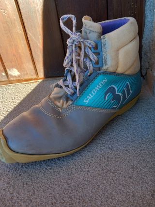Botas de esqui de fondo. Talla 38