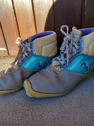 Botas de esqui de fondo. Talla 38