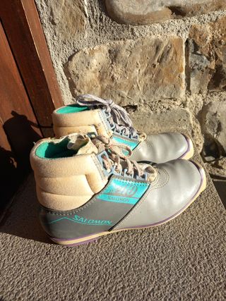Botas de esqui de fondo. Talla 36