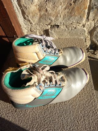 Botas de esqui de fondo. Talla 36