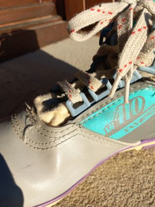 Botas de esqui de fondo. Talla 36