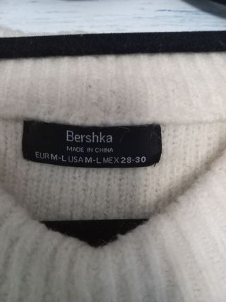 Sudadera M L bershka