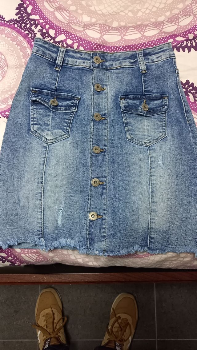 Falda vaquera