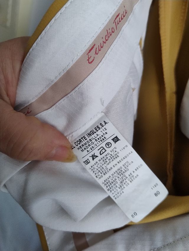 Pantalon Emidio Tucci Hombre