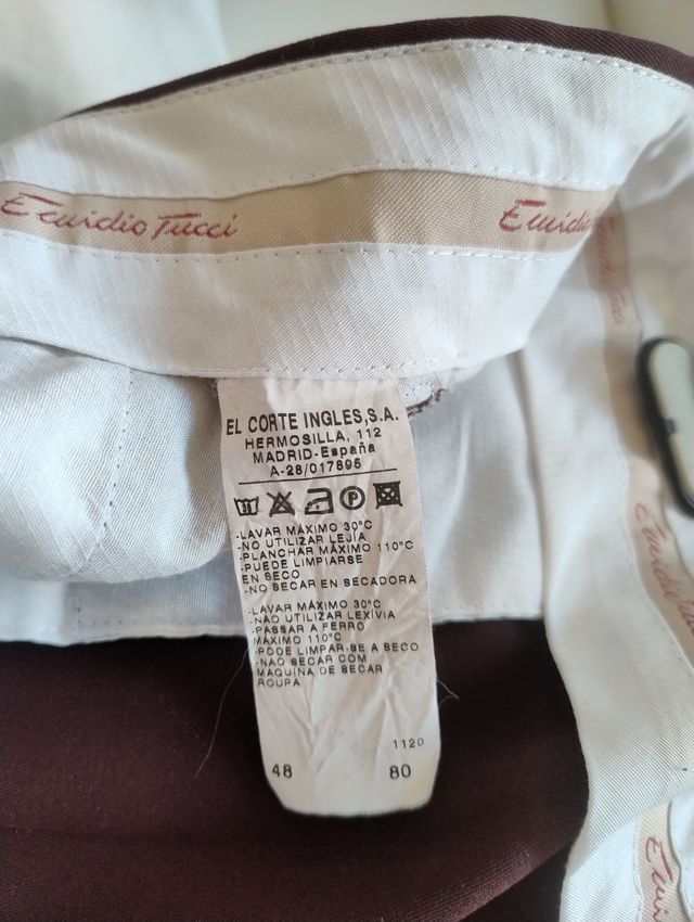 Pantalon Emidio Tucci Hombre