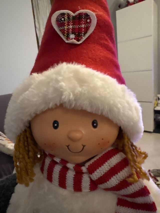 BAMBOLA NATALIZIA GAMBE LUNGHE da h 70 a120