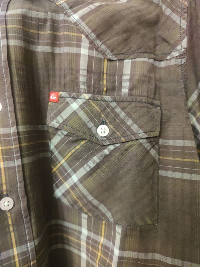 Camisa quiksilver manga corta