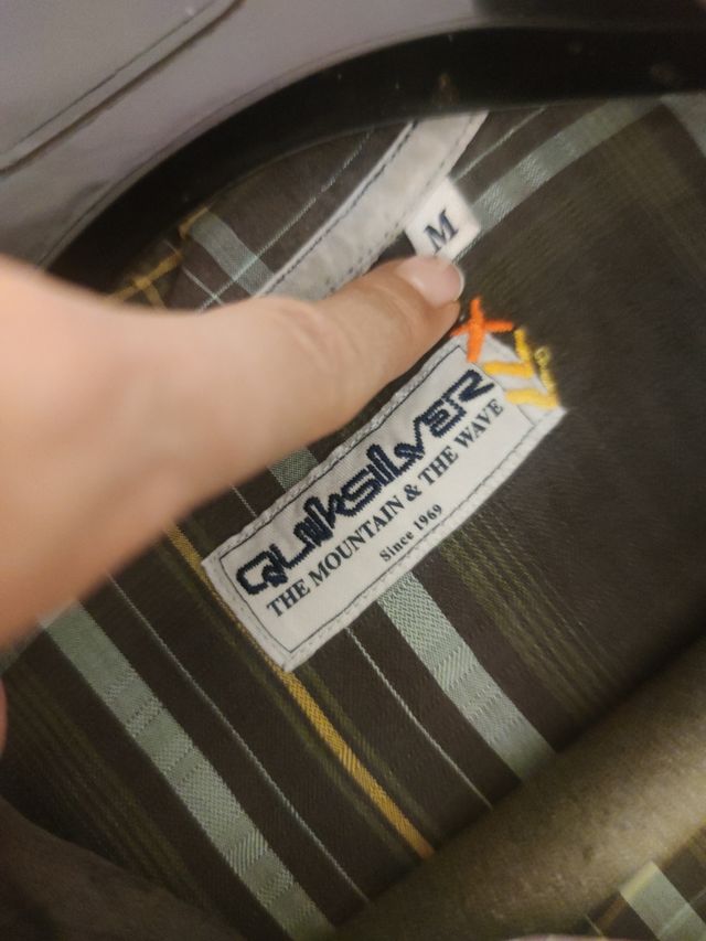 Camisa quiksilver manga corta