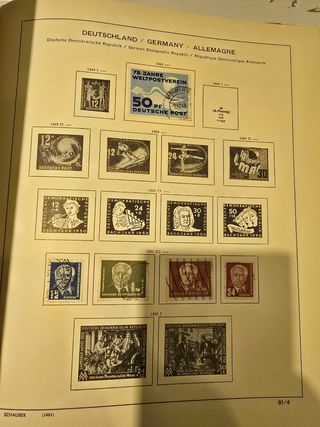 Álbum de sellos de Alemania